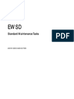 Ewsd Standart Maintenance Tasks