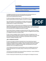 La Inteligencia Emocional en La Empresa