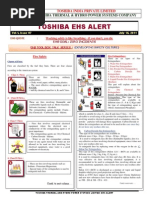 Toshiba Ehs Alert: Toshiba Thermal & Hydro Power Systems Company