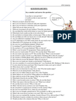 Questions (Review) Say A Number and Answer The Question : 4ºESO Speaking Ángela Ruiz 2009-2010