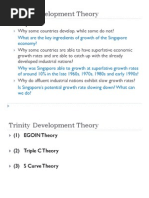 Lecture 3 Trinity Development Theory and Singapore Economic Development