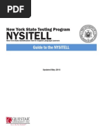 Guide To NysItell