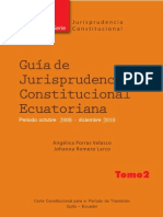 Guia Jurisprudencia Constitucional Ecuatoriana