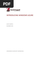 Introducing Windows Azure, V1.2 - Chappell