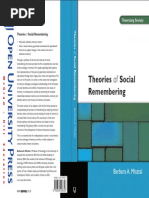 Misztal Theories of Social Remembering