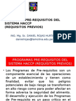 Programa Pre-Requisitos Del Sistema Haccp