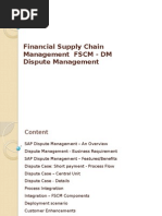 Dispute Management Process Flow