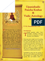 Upanishadic Pancha Koshas & Vedic Astrology Charts: P.V.R. Narasimha Rao, USA