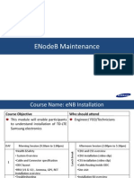 EnodeB MaintenanceTraining For RJIL FEOs V2.0 PDF