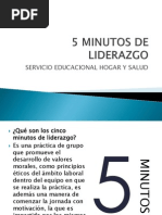 5 Minutos de Liderazgo