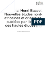 Nouvelles Études Nord-Africaines Et Orientales