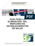 Guía para La Eliminación Del Mercurio en Establecimientos de Salud