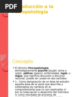 Introduccion A La Psicopatologia