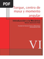 Torque, Centro de Masa y Momento Angular