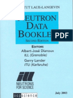 Neutron Data Booklet