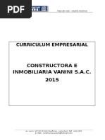 Curriculum Empresarial C.vanini