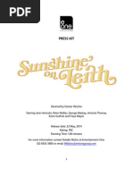 Sunshine123 On Leith Press Kit