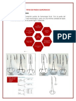 Tipos de Pinzas Quirurgicas