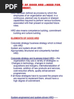 17.elements of Good HRD