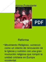 La Reforma Protestante y Contrareforma