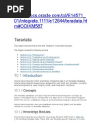 Teradata TTU