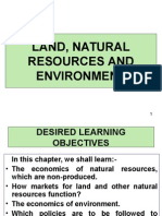 Lec 20-21 Land and Natural Resources