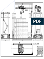 Liebherr RTG 7 - 5 - 2 GA Drawing