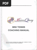 Mini Tennis Coaching Manual