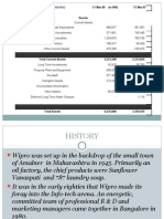 Ratio Analysis of Wipro