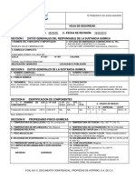 Borax Anhidro MSDS