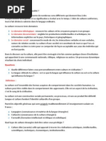 Interculturalité TD PDF