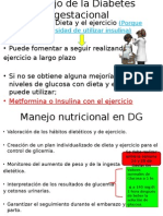 Manejo de La Diabetes Gestacional