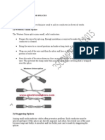 Types of Conductor Splices