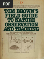 Tom Brown's Field Guide To Nature Observation and Tracking (1983)