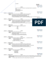 MCQ On Abnormal Psychology