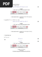 Contoh Penyelesaian Soal Matematika Menggunakan Maple