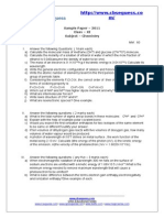 Chemistry Test 11 Chap 1-5