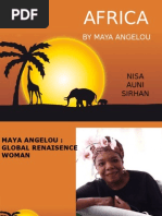 Africa Maya Angelou