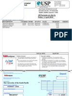 Student Invoice / Statement