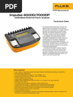 Impulse 6000D/7000DP: Defibrillator/External Pacer Analyzer Technical Data