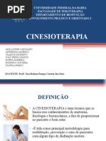 CINESIOTERAPIA Apresentacao1