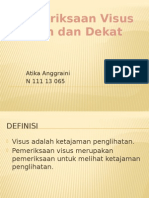 Pemeriksaan Visus Jauh Dan Dekat