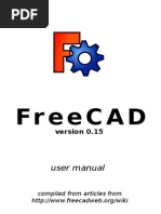 FreeCAD-0.15 Manual PDF