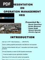 Presentation On Operation Management Heg