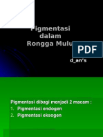 Pigmentasi Dalam Rongga Mulut