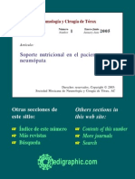 2013 Soporte Nutricional en El Paciente Neumópata