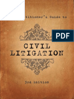 The Practitioner's Guide To Civil Litigation