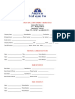 ABVI Direct Billing Credit Application