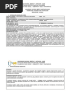 Syllabus Pensamiento Logico y Matematico 2015