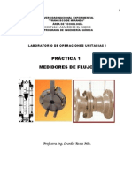 Practica 1-Medidores de Flujo